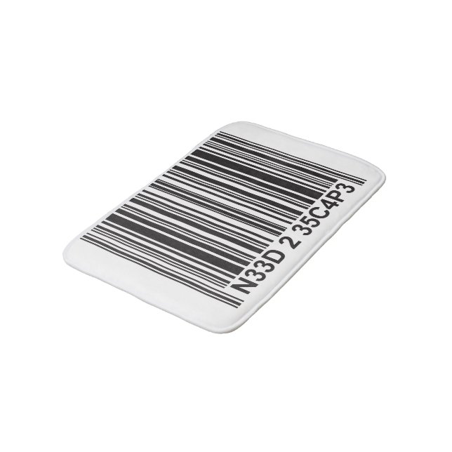 Alfombrilla De Baño Lengua de código de barras: necesidad de escapar d (Angular)