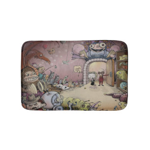 Alfombrilla De Baño Lenore en estera de baño del cielo