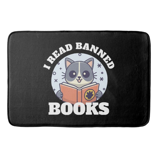 Alfombrilla De Baño Leo libros prohibidos (Anverso)