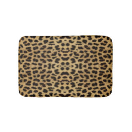 Alfombrilla De Baño Leopard Print Bath Mat