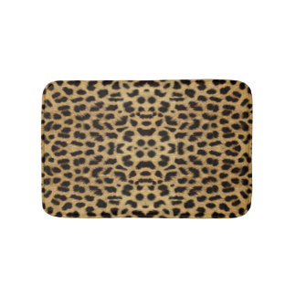 Alfombrilla De Baño Leopard Print Bath Mat