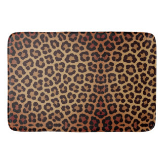 Alfombrilla De Baño Leopard Print Pattern