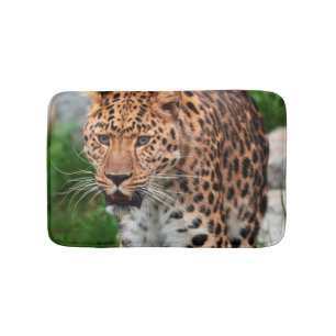 Alfombrilla De Baño Leopardo en el salvaje