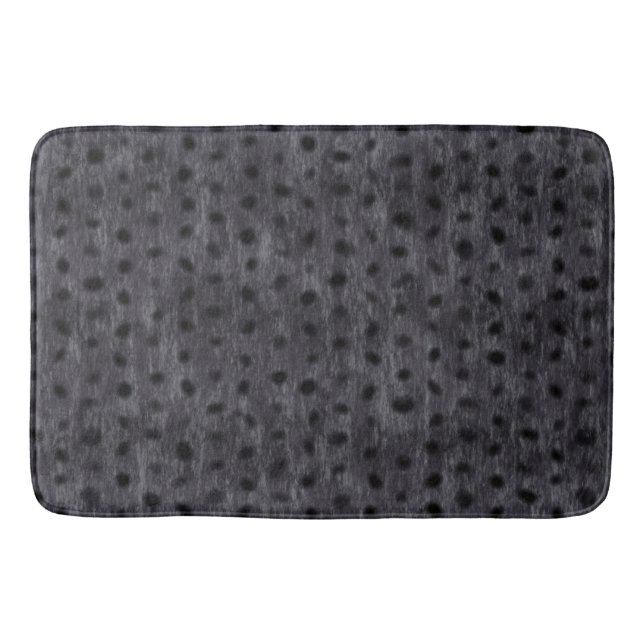 Alfombrilla De Baño Leopardo gris (Anverso)