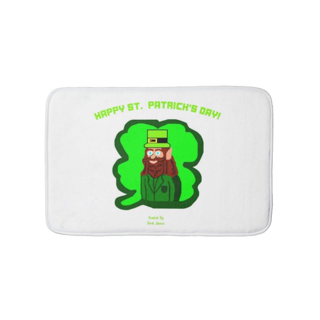 Alfombrilla De Baño Leprechaun Magic Bath Mat (Anverso)