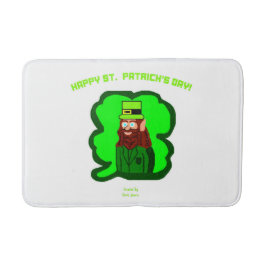 Alfombrilla De Baño Leprechaun Mata de Baño Medio