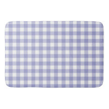 Light Purple Lavender Gingham Buffalo Check Plaid