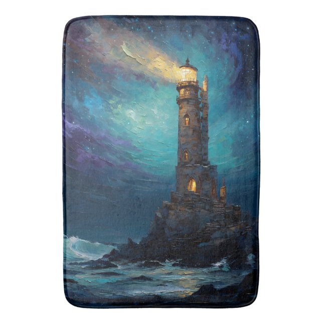 Alfombrilla De Baño Lighthouse Bath Mat (Frente vertical)