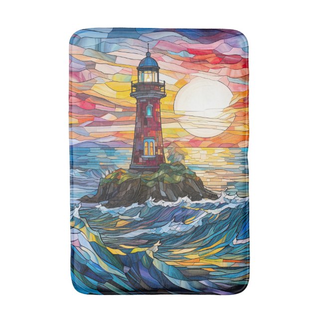 Alfombrilla De Baño Lighthouse Bath Mat (Frente vertical)