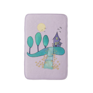 Alfombrilla De Baño Lila casa