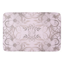 lila, flor, fantasía, elegante, patrón, sutil,