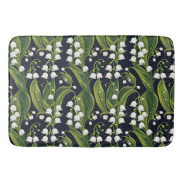 Alfombrilla De Baño Lily of the Valley Floral Bath Mat