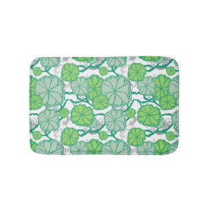 Alfombrilla De Baño Lily Pad Koi Pond