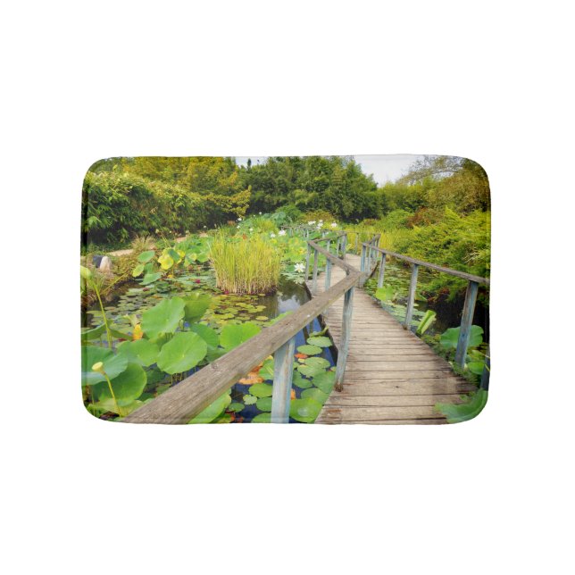 Alfombrilla De Baño Lily Pond Bath Mat (Anverso)