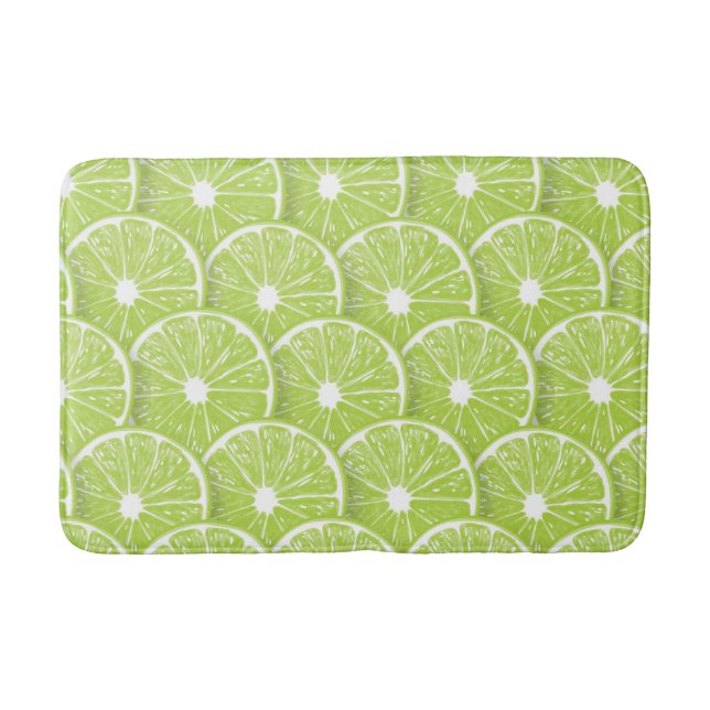 Alfombrilla De Baño Lime Slices (Anverso)