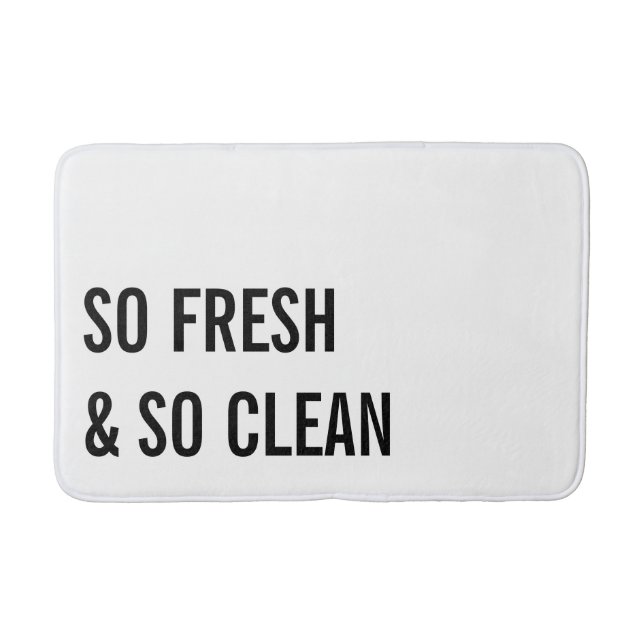 Alfombrilla De Baño Limpie tan la estera de baño (Anverso)