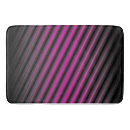 Alfombrilla De Baño Líneas Difusas Moradas