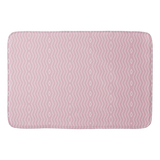 ALFOMBRILLA DE BAÑO LINES PINK (Anverso)