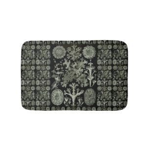 Alfombrilla De Baño Liquen por Ernst Haeckel, Plantas de la naturaleza