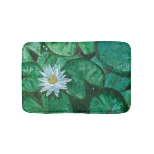 Alfombrilla De Baño Lirio de agua
