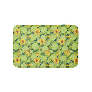 Alfombrilla De Baño Lirios de agua antiguos