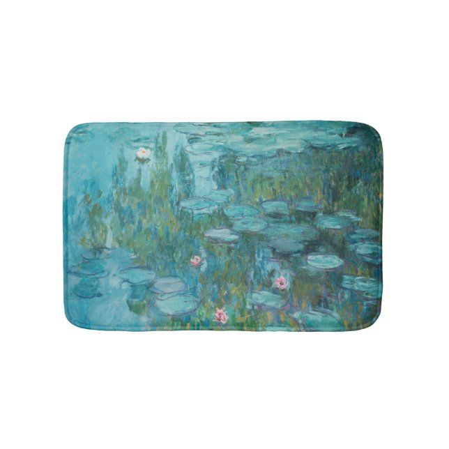 Alfombrilla De Baño Lirios de agua de MONET (Anverso)