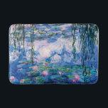 Alfombrilla De Baño Lirios del agua de Monet<br><div class="desc">Lirios del agua de Monet.  
Visite por favor mi tienda para un diseño más interesante y más => bien escogido zazzle.com/iwheels* del color</div>