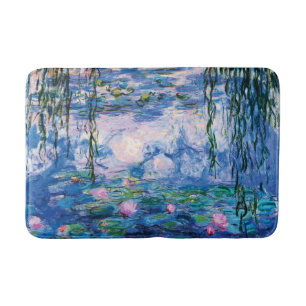Alfombrilla De Baño Lirios del agua de Monet