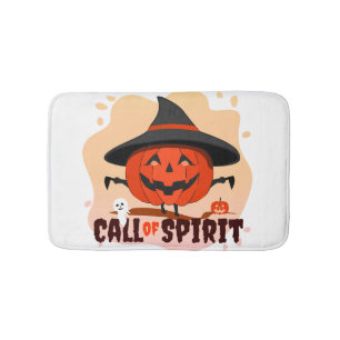 Alfombrilla De Baño Llamado de Espíritu de Halloween