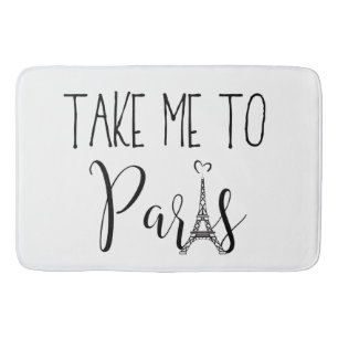 Alfombrilla De Baño "Lléveme a París "