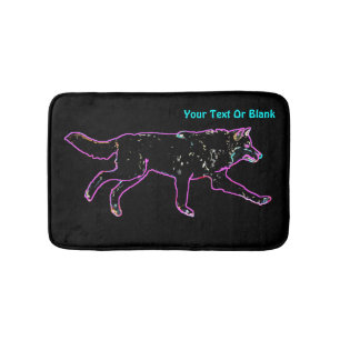 Alfombrilla De Baño Lobo eléctrico