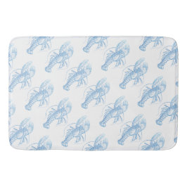 Alfombrilla De Baño Lobster azul