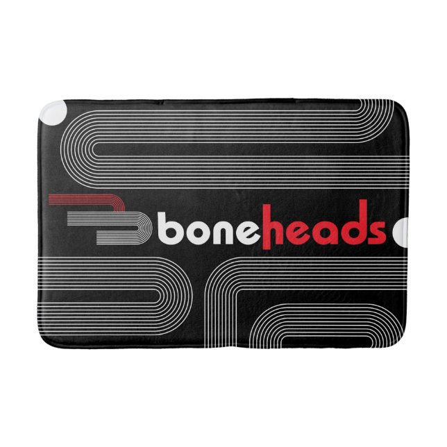 Alfombrilla De Baño logotipo boneHeads™ BAUHS-2 (Anverso)