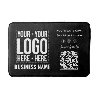 Alfombrilla De Baño Logotipo Empresarial Personalizado Empresa Corpora
