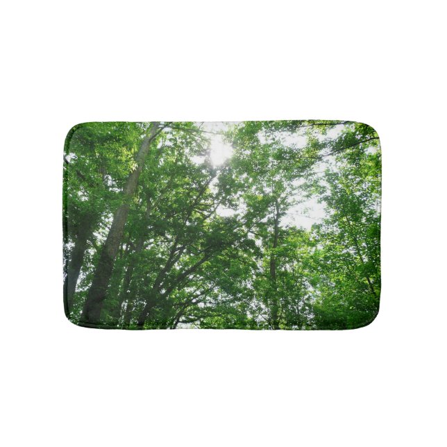 Alfombrilla De Baño Looking Up to Summer Trees (Anverso)