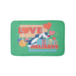 Alfombrilla De Baño LOONEY TUNES™   SYLVESTER™ y TWEETET™Festividades 