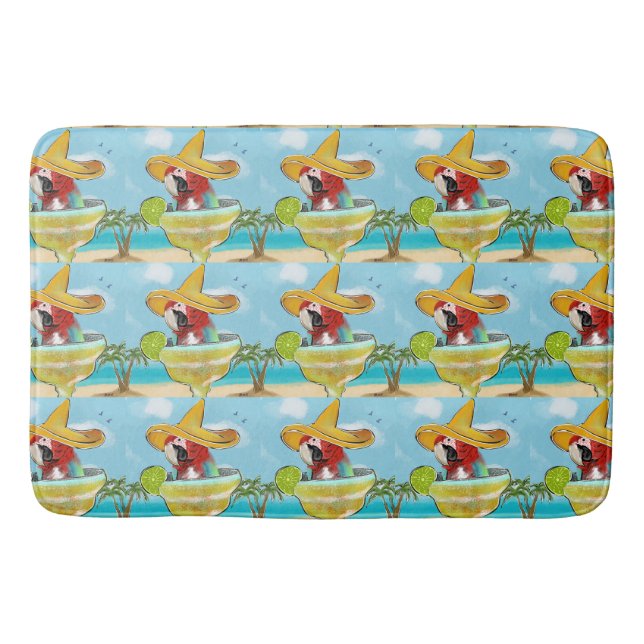 Alfombrilla De Baño Loro (Anverso)