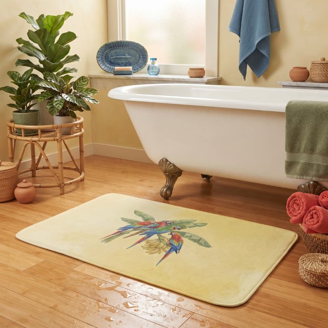 Alfombrilla De Baño Loro (Subido por el creador)