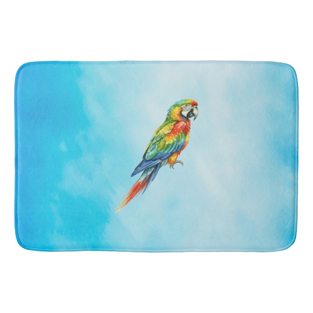 Alfombrilla De Baño Loro (Anverso)