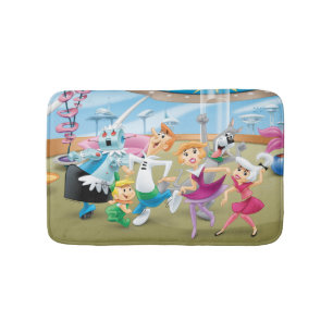 Alfombrilla De Baño Los Jetsons   Fiesta de danza familiar