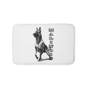Alfombrilla De Baño Los malinois belgas son lo mejor