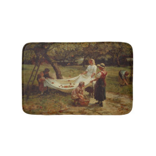 Alfombrilla De Baño Los recolectores de Apple, 1880