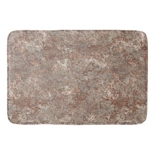 Alfombrilla De Baño Losa áspera del granito de Brown