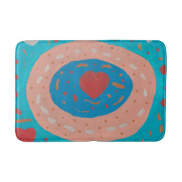Alfombrilla De Baño Love Circles Bath Mat