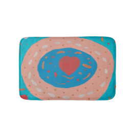 Alfombrilla De Baño Love Circles Bath Mat