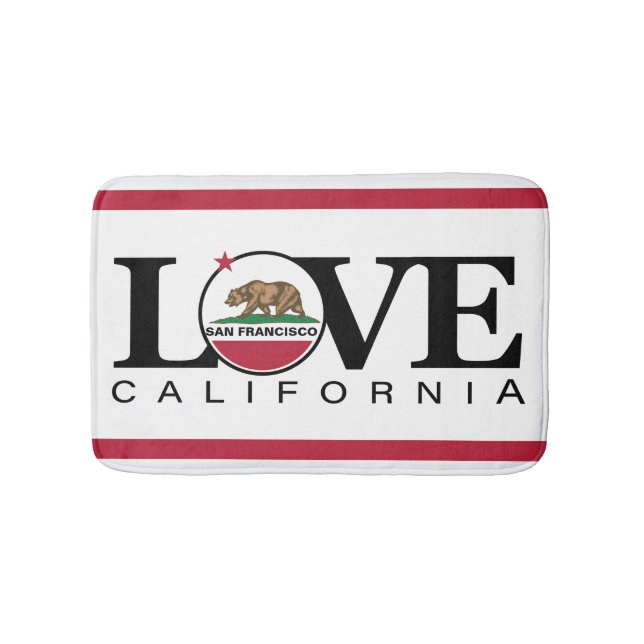 Alfombrilla De Baño LOVE San Francisco Bath Mat (Anverso)