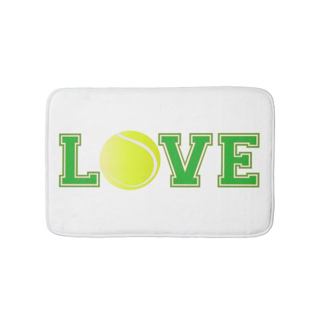 Alfombrilla De Baño Love Tennis (Anverso)