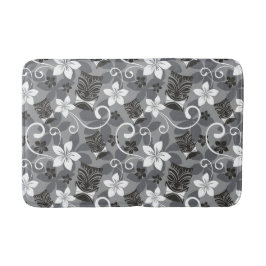 ALFOMBRILLA DE BAÑO LUAU TIKI PATTERN (CHARCOAL)