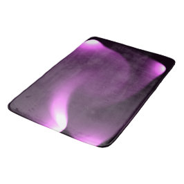 Alfombrilla De Baño Luces Giratorias Moradas