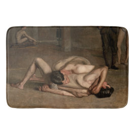 Alfombrilla De Baño Luchadores (de Thomas Eakins)